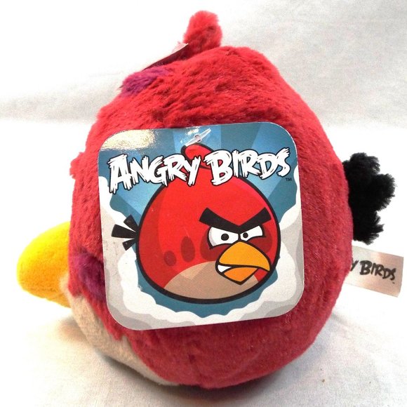 Angry Birds Stuffed Terence from Commonwealth Toys Classic Set Wave 2 - Picture 4 of 6